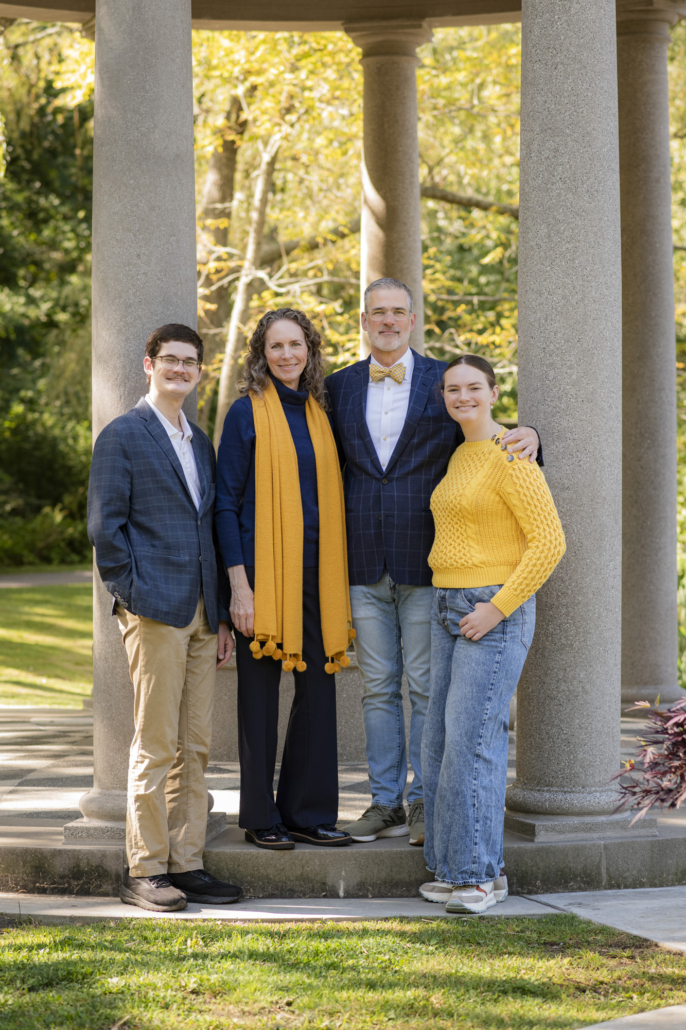 photo of a happy family