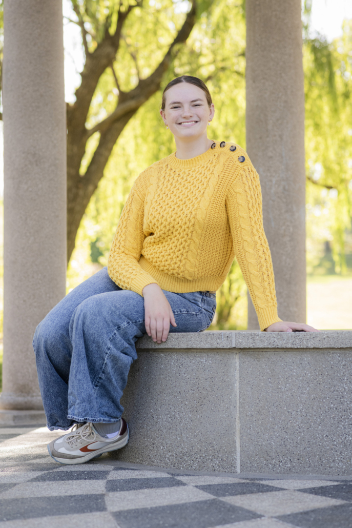 photo of a high school senior