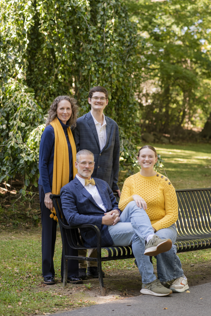 photo of a happy family