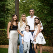 A Beautiful Family Portrait Session at Wellesley College